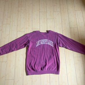 Lake Winnepesaukee Crew Neck Sweater